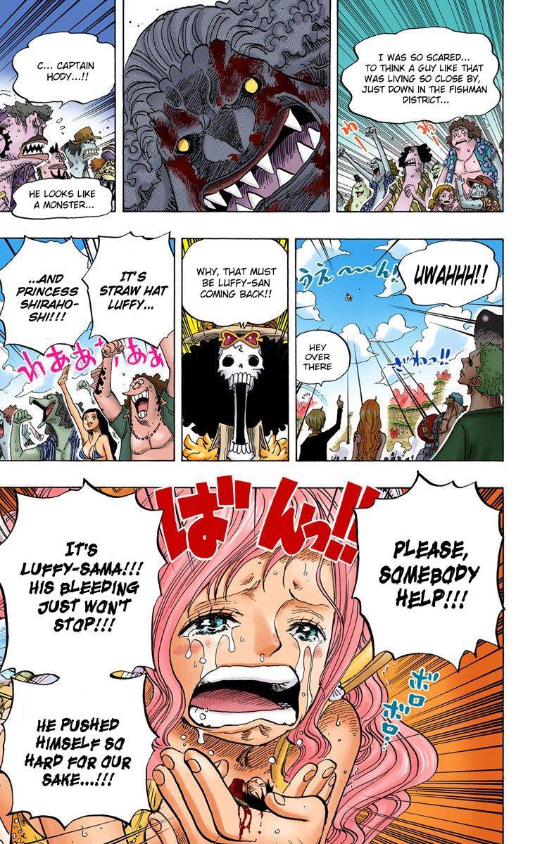 One Piece Digital Colored Chapter 410 image 25